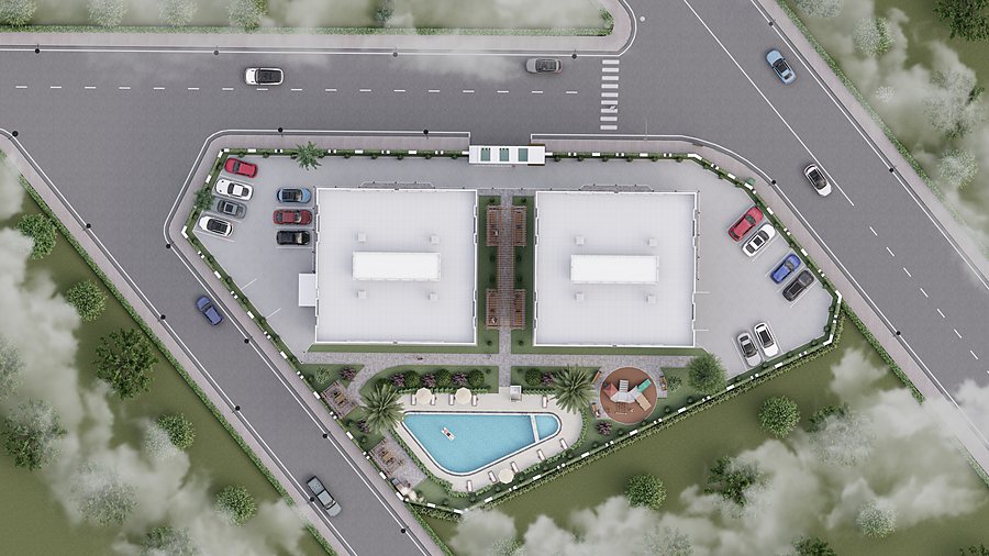 Prestij Konutları — Vaziyet Planı (2D)