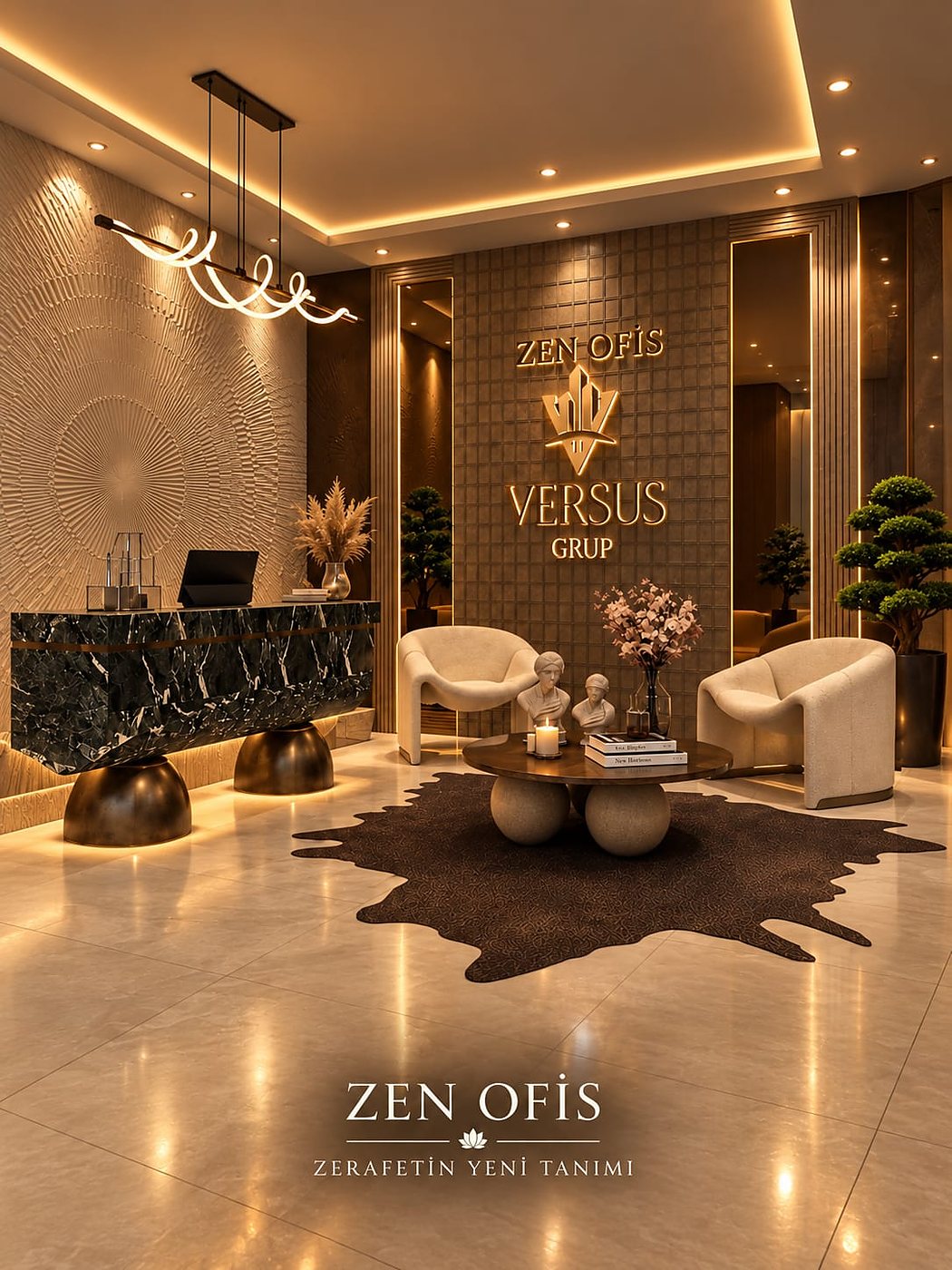 Zen Ofis — Karşılama & Lobi