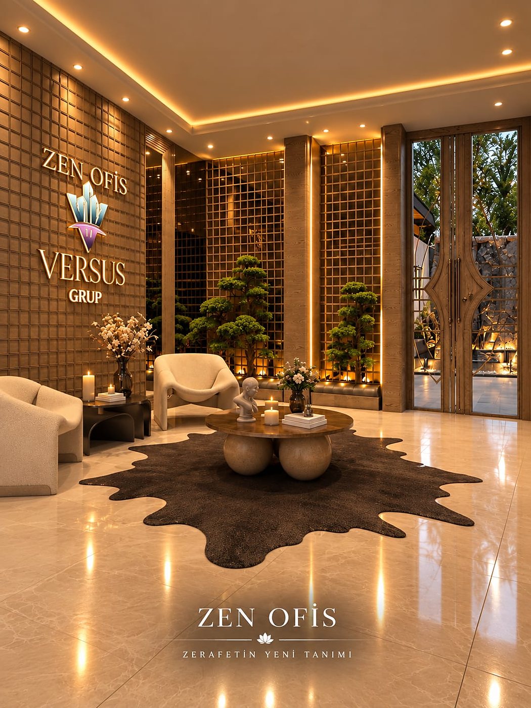 Zen Ofis — Karşılama & Lobi