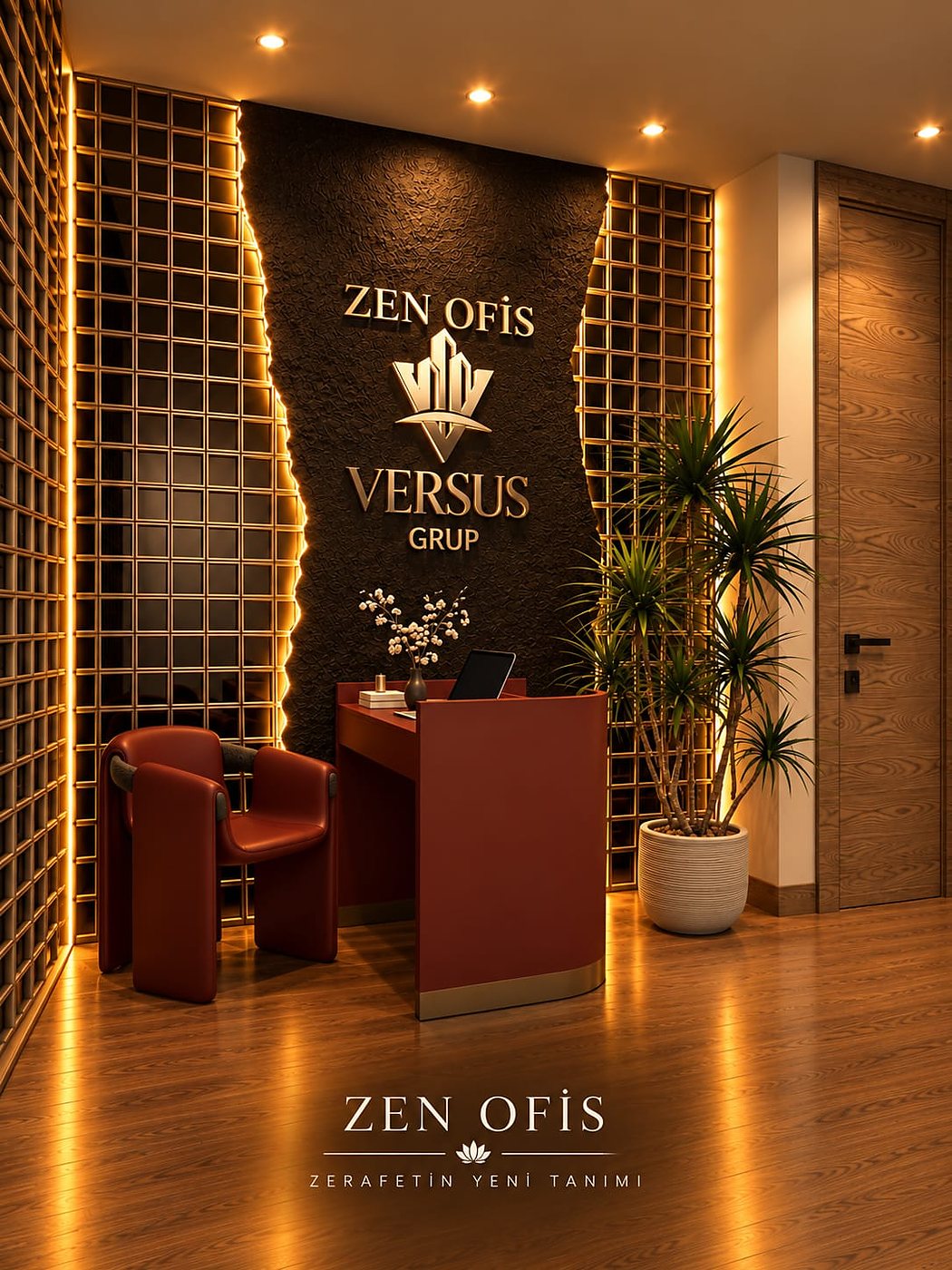 Zen Ofis — Resepsiyon