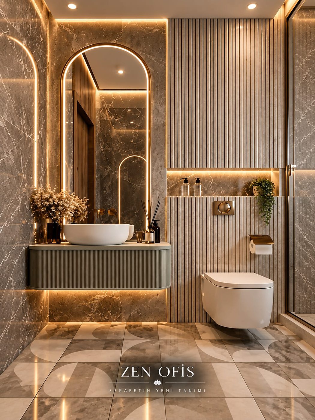 Zen Ofis — Lavabo & WC